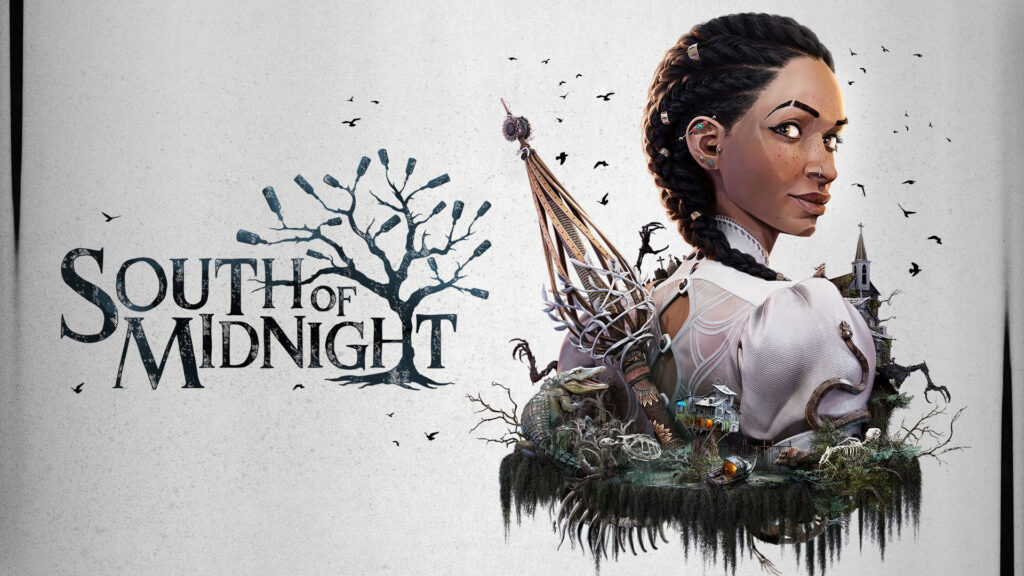 主人公ヘイゼルをフィーチャーした『South of Midnight』キーアート