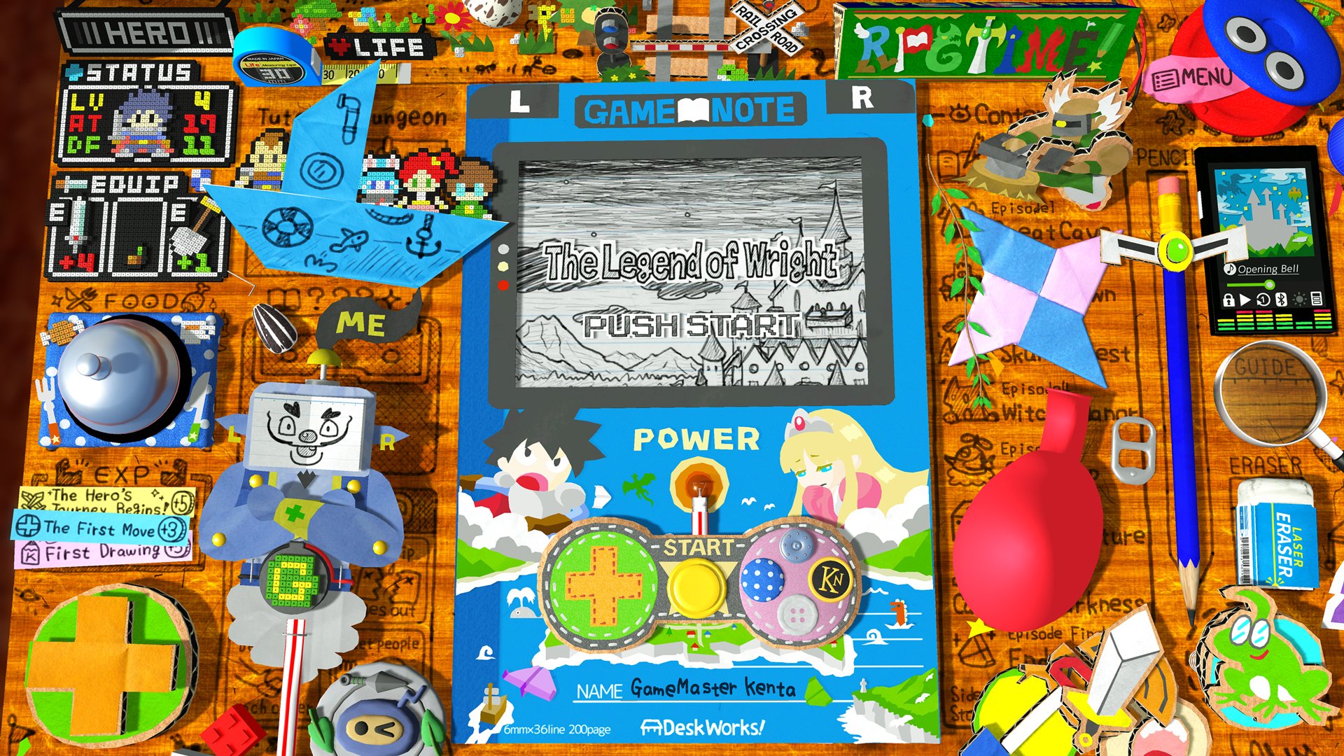 RPG Time: The Legend of Wright Hero Image