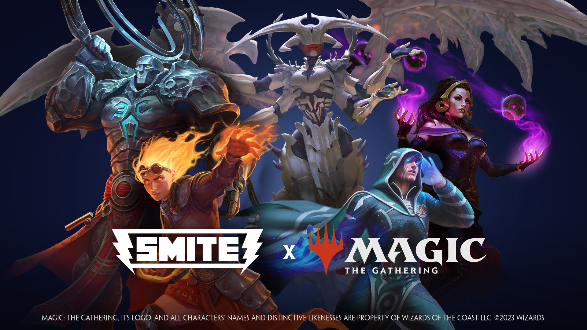Smite 10th anniversary key art