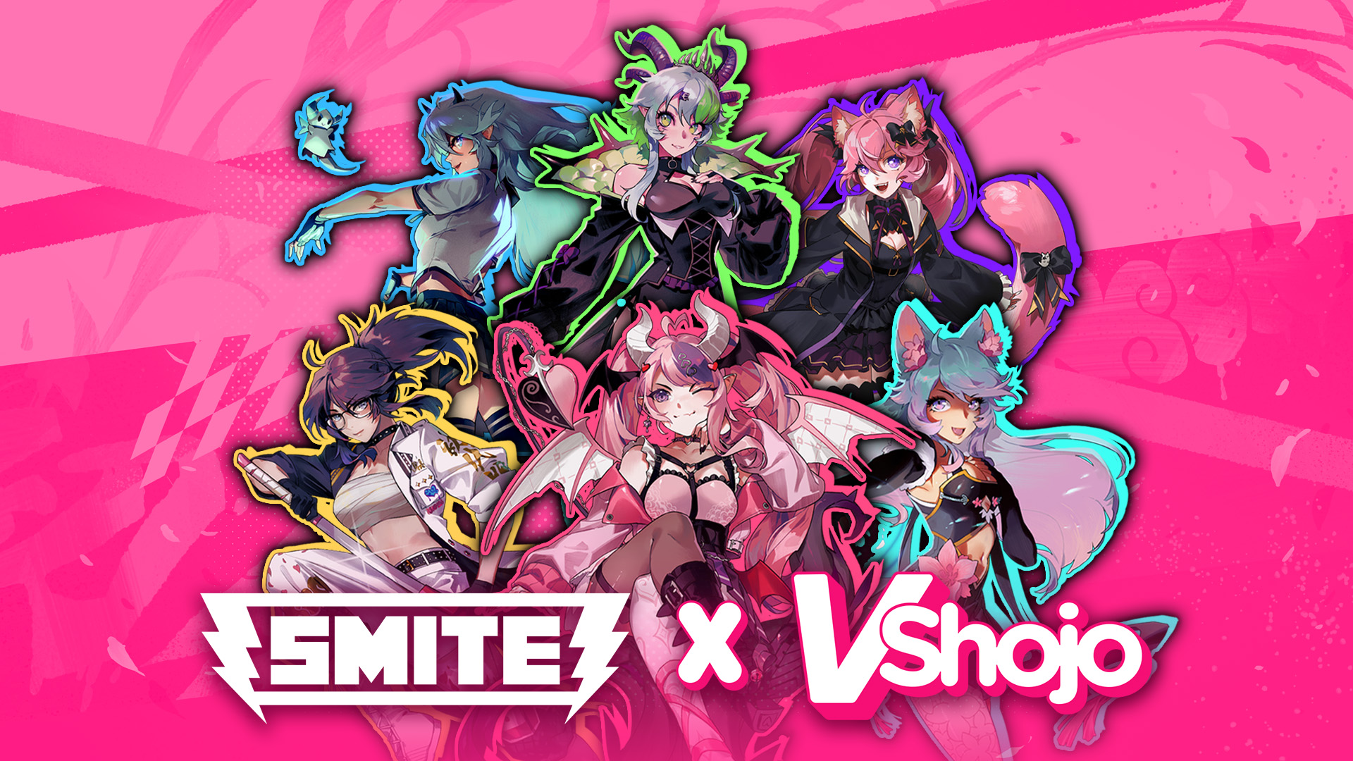Smite x VShojo Crossover Event