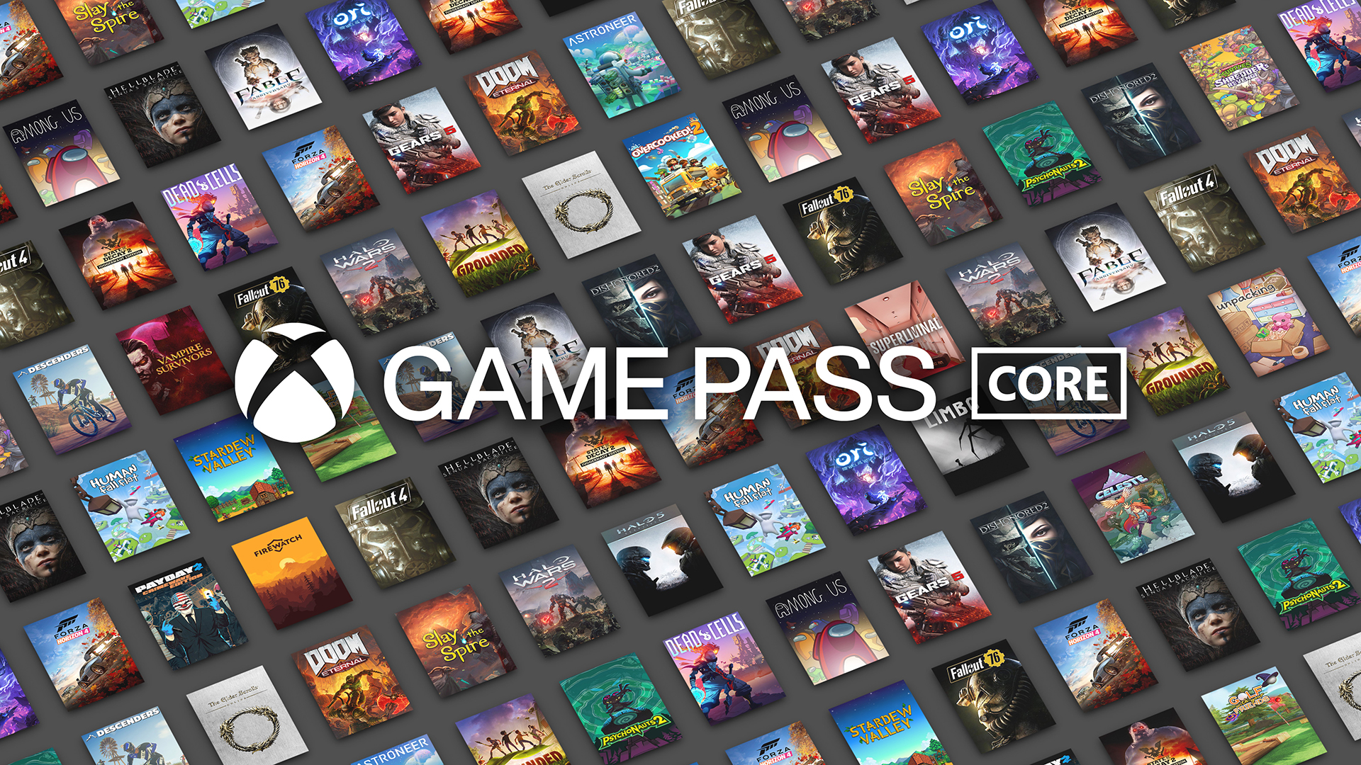 Xbox Game Pass Core Hero