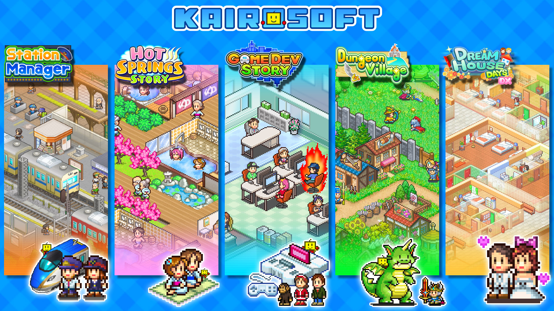 Kairosoft hero art