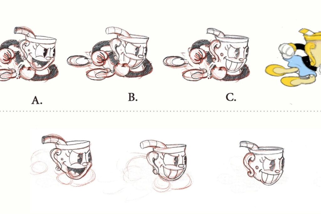 cup head drawings