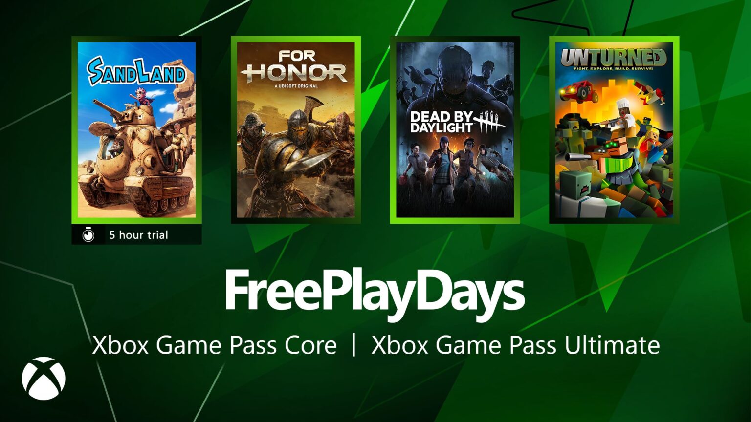 Free Play Days – Sand Land, For Honor, Dead by Daylight and Unturned ...