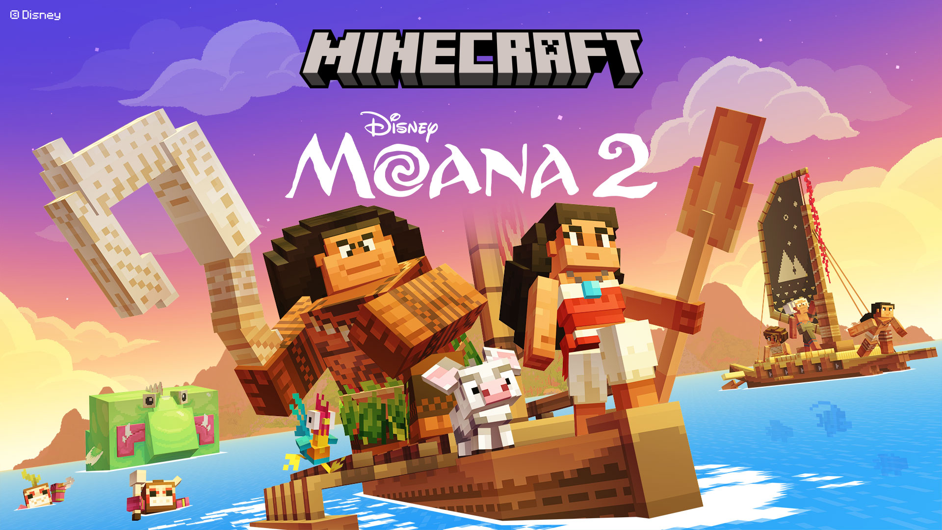 Minecraft Moana Hero Image