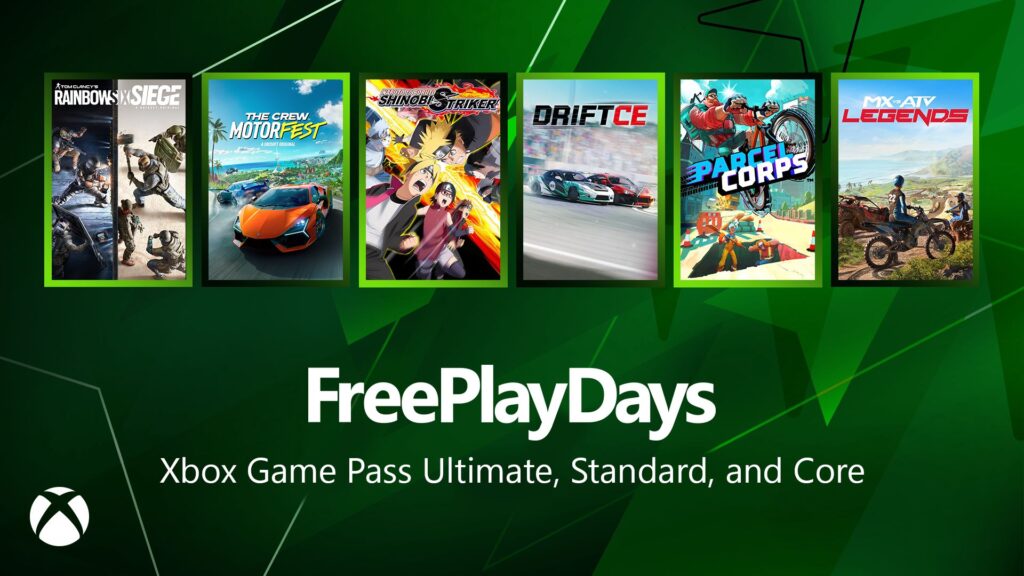 Free Play Days Tom Clancy s Rainbow Six Siege The Crew Motorfest Naruto to Boruto Shinobi Striker and More Xbox Wire