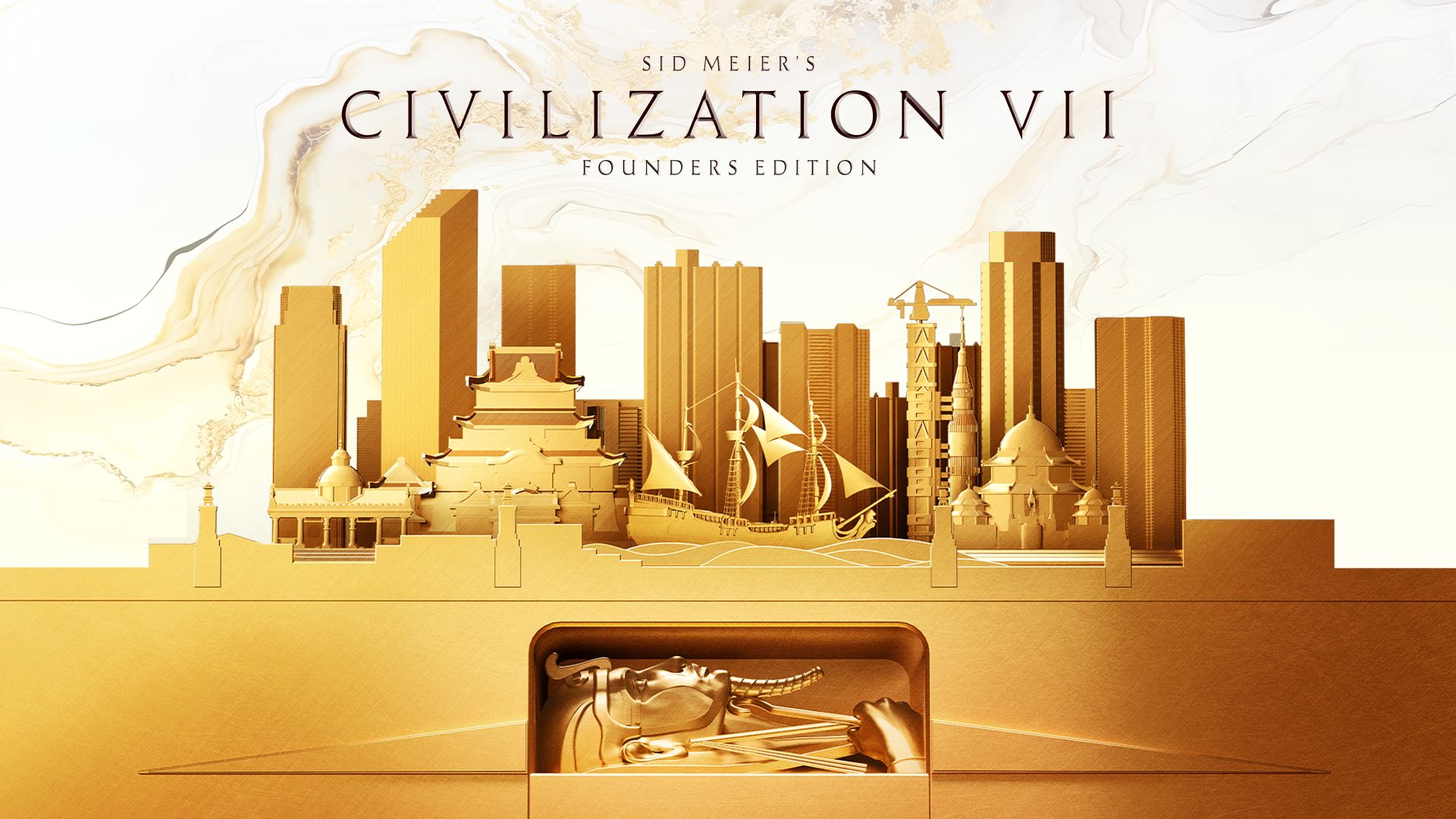 Sid Meier's Civilization VII Founders Edition Key Art