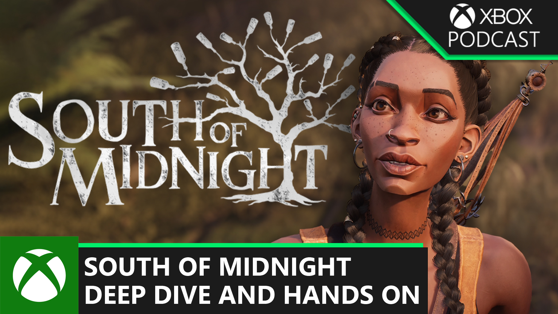 Hazel from South of Midnight on the Xbox Podcast