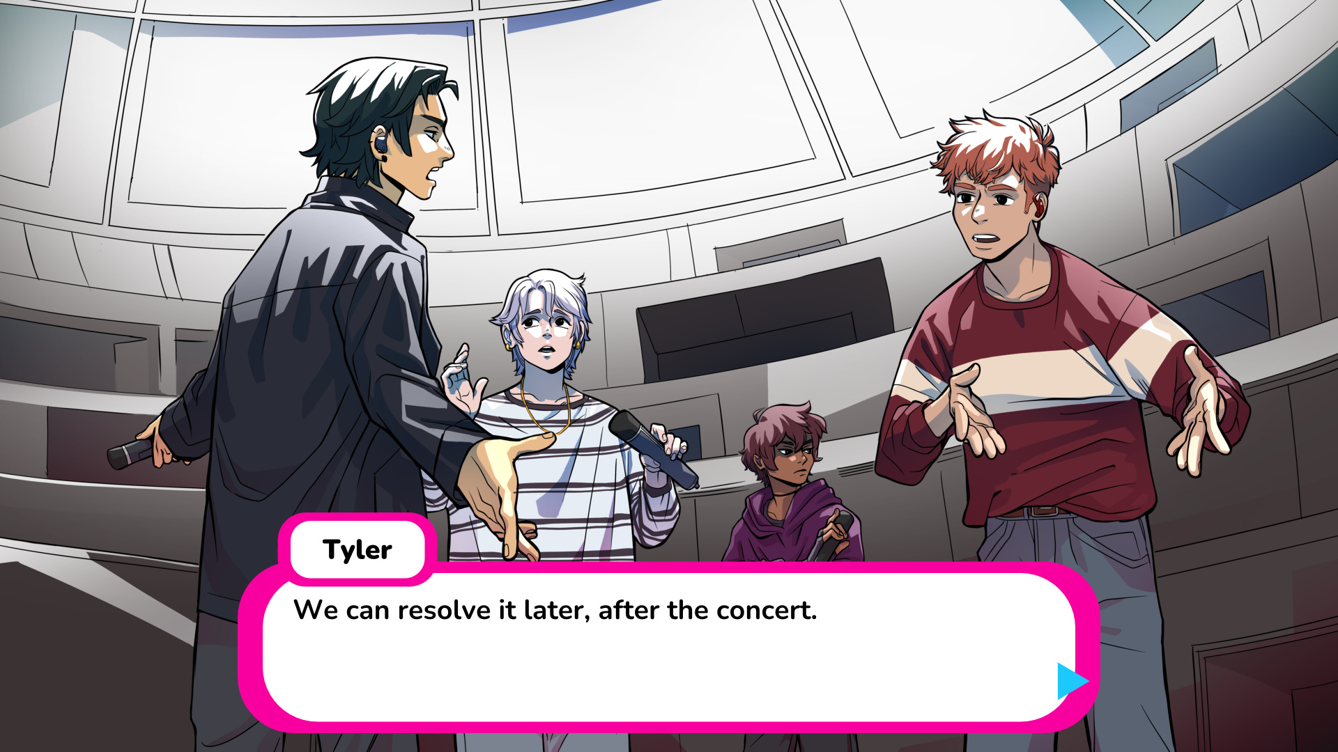 How Replay Boys Corrupts a Boy Band Dating Sim with Darkness