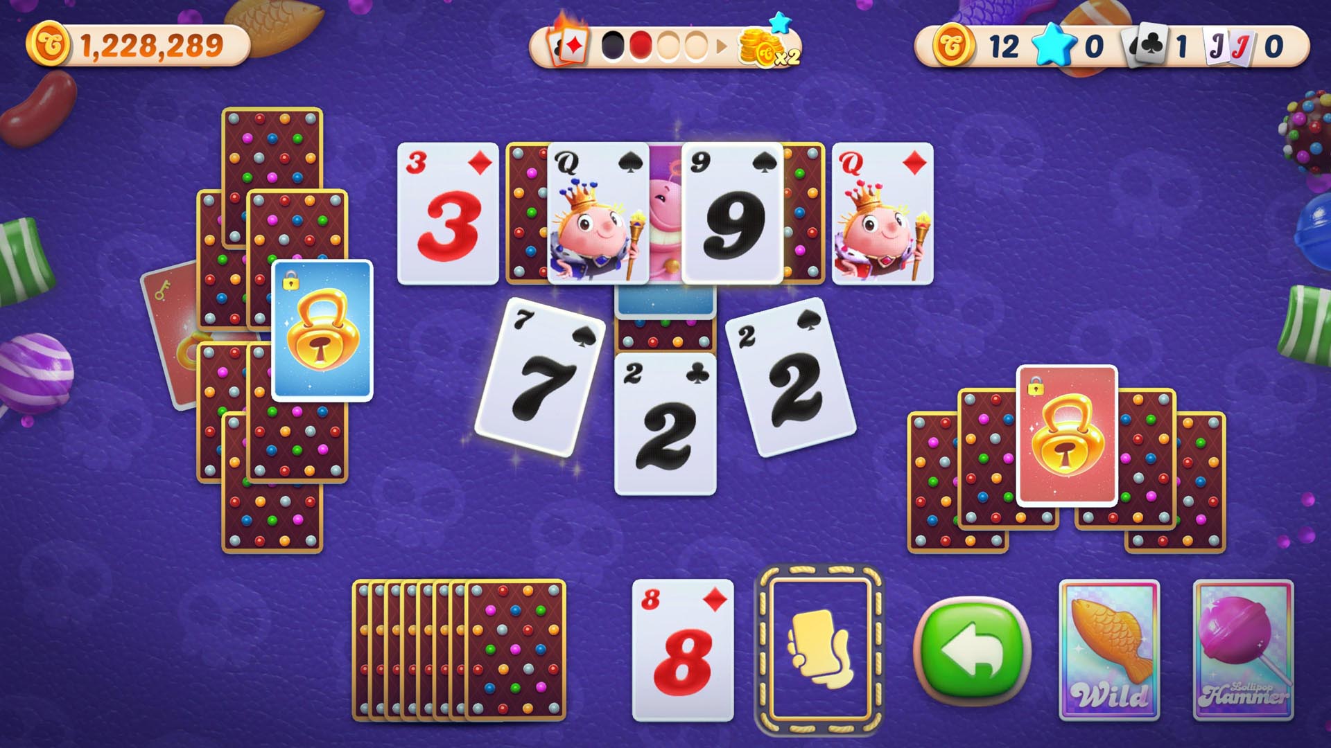 Candy Crush Solitaire screenshot