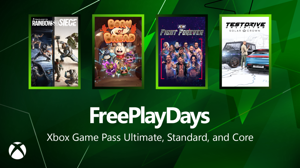 Free Play Days – Tom Clancy’s Rainbow Six Siege, Born of Bread, AEW: Fight Forever and Test Drive Unlimited Solar Crown 