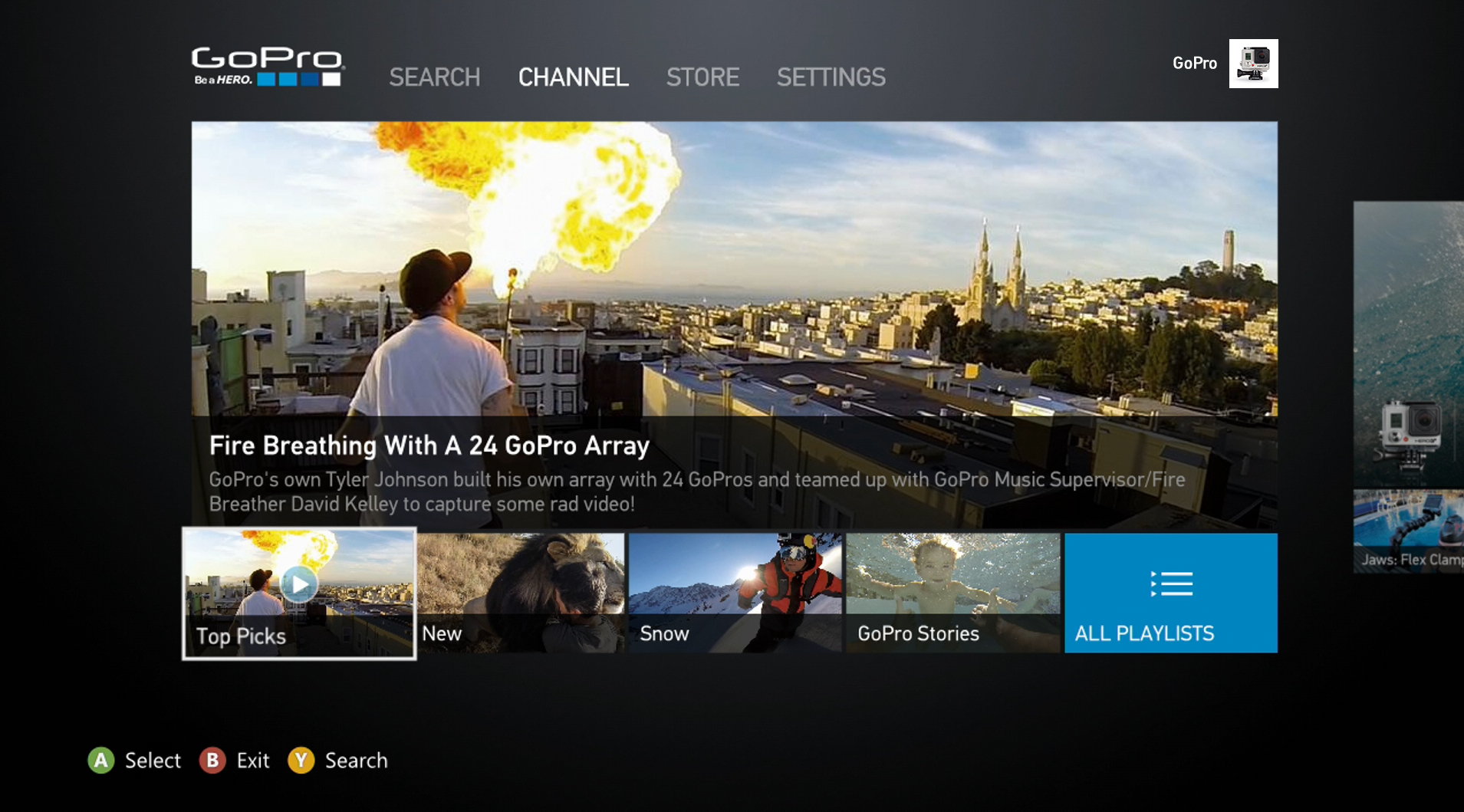 GoPro Channel Apps Coming to Xbox 360 and Xbox One - Xbox Wire