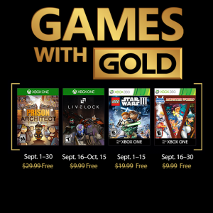 Games with Gold September