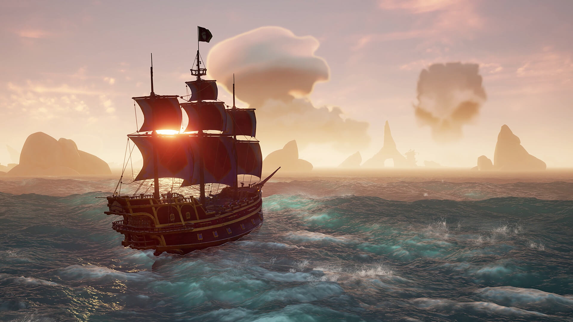 Sea of Thieves le mode "Mers Calmes" permet d
