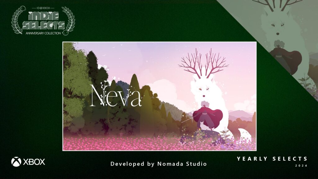 imagem com a capa do jogo Neva