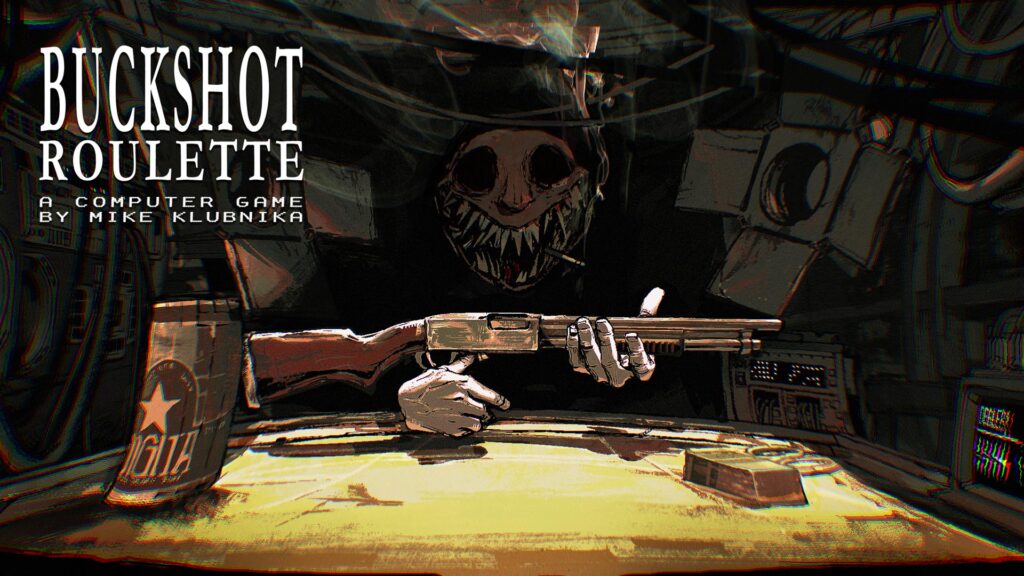 Imagem do jogo Buckshot Roulette