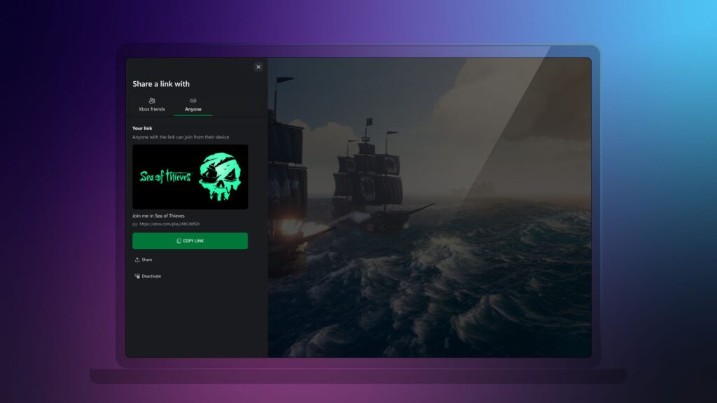 Imagem com o jogo Sea of Thieves