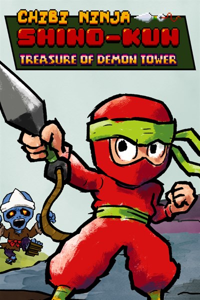 imagem do jogo Chibi Ninja Shino-kun: Treasure of Demon Tower