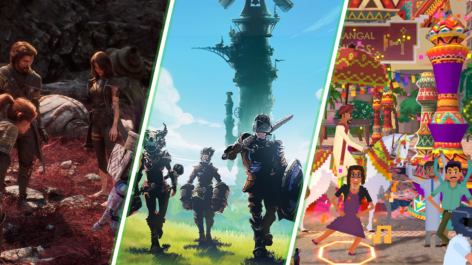 Imagem dos jogos Expedition 33, Towerborne e Doctor Dotson